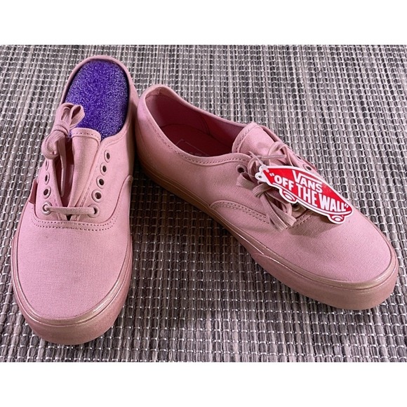 Vans Shoes - Vans Authentic Classic Sneakers Canvas Shoes Woman Size 8 Men 6.5 Pink On Pink